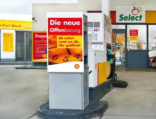 Shell: Großformatdruck in kleiner Auflage